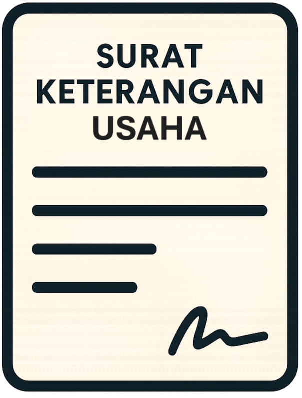  Surat Keterangan Usaha